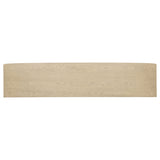 Kailani Beige Oak 79-inch 4-door Cane TV Stand Media Console - Ornate Home