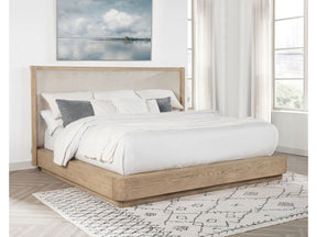 Kailani Beige Oak California King Panel Bed - Ornate Home