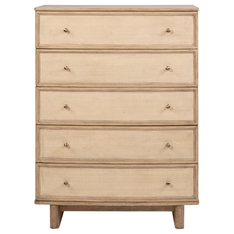 Kailani Beige Oak Chest - Ornate Home