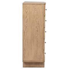 Kailani Beige Oak Chest - Ornate Home