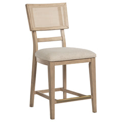 Kailani Beige Oak Counter Height Chair (Set of 2) - Ornate Home