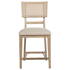 Kailani Beige Oak Counter Height Chair (Set of 2) - Ornate Home
