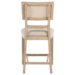 Kailani Beige Oak Counter Height Chair (Set of 2) - Ornate Home