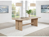 Kailani Beige Oak Dining Room Table - Ornate Home