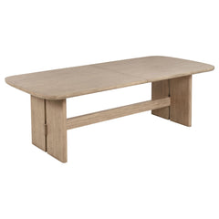 Kailani Beige Oak Dining Room Table - Ornate Home