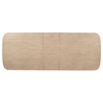 Kailani Beige Oak Dining Room Table - Ornate Home