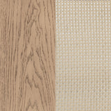 Kailani Beige Oak Display Cabinet - Ornate Home