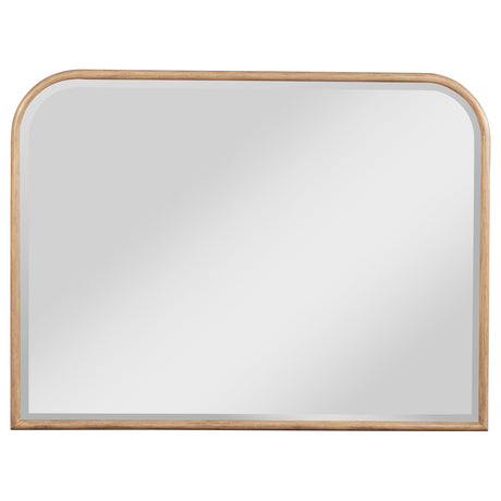 Kailani Beige Oak Dresser Mirror - Ornate Home