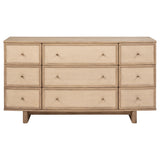 Kailani Beige Oak Dresser - Ornate Home
