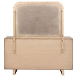 Kailani Beige Oak Dresser and Mirror - Ornate Home
