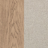 Kailani Beige Oak Eastern King Panel Bed - Ornate Home