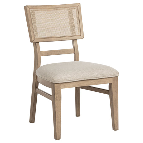 Kailani Beige Oak Side Chair (Set of 2) - Ornate Home
