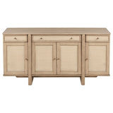 Kailani Beige Oak Sideboard - Ornate Home