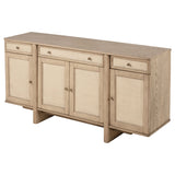 Kailani Beige Oak Sideboard - Ornate Home