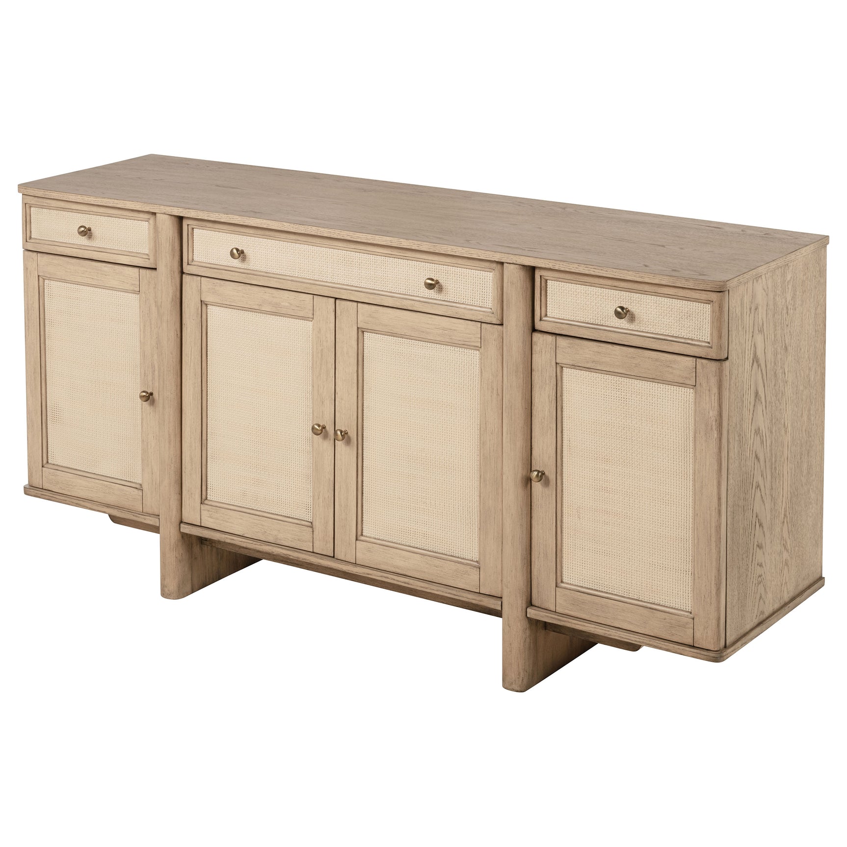 Kailani Beige Oak Sideboard - Ornate Home