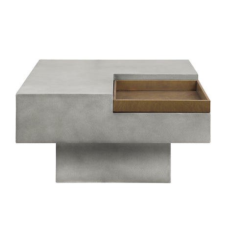 Kailano Gray Coffee Table - Ornate Home
