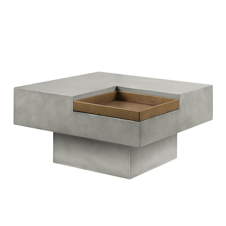 Kailano Gray Coffee Table - Ornate Home