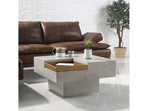 Kailano Gray Coffee Table - Ornate Home