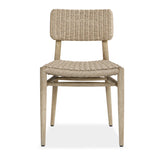 Kailua Gray Outdoor Wicker Dining Chair - Ornate Home