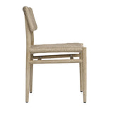 Kailua Gray Outdoor Wicker Dining Chair - Ornate Home