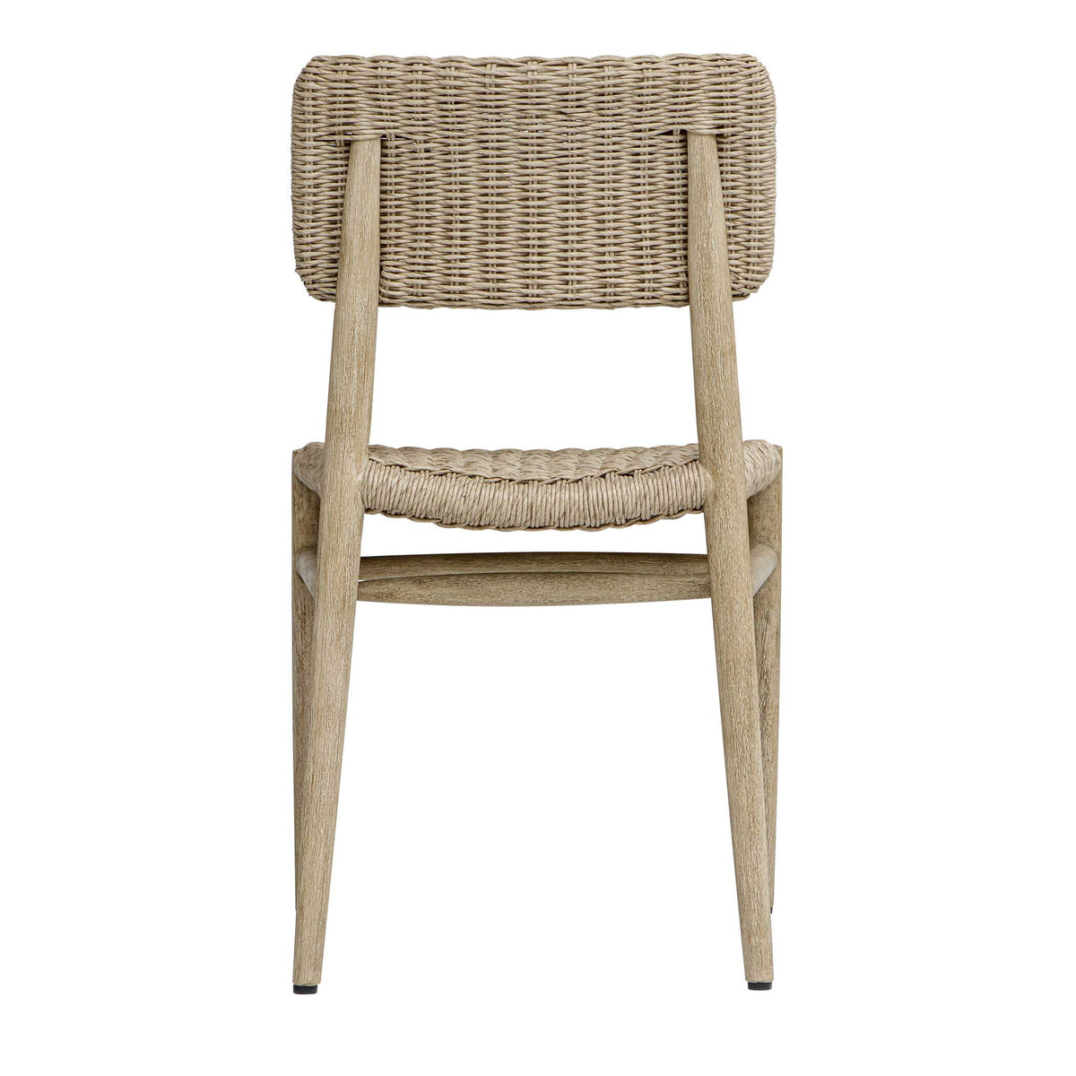 Kailua Gray Outdoor Wicker Dining Chair - Ornate Home