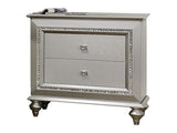 Kaitlyn Champagne Nightstand - Ornate Home