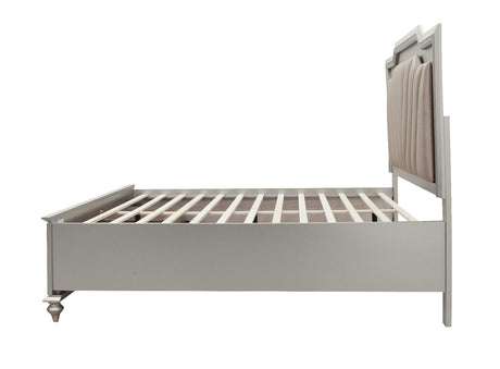 Kaitlyn King Storage Bed in Champagne - Ornate Home