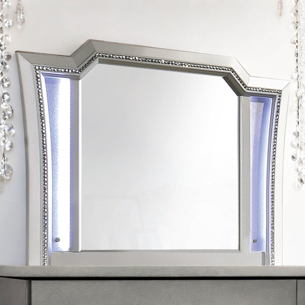 Kaitlyn LED & Champagne Mirror - Ornate Home