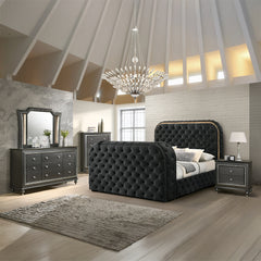 Kaitlyn Metallic Gray Dresser - Ornate Home