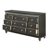 Kaitlyn Metallic Gray Dresser - Ornate Home