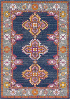 Kaitlyn Navy Area Rug - Ornate Home