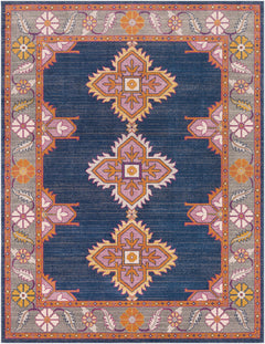 Kaitlyn Navy Area Rug - Ornate Home