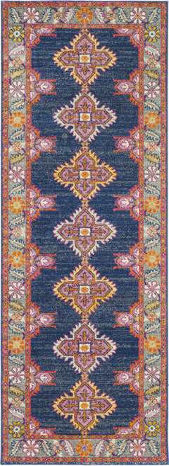 Kaitlyn Navy Area Rug - Ornate Home