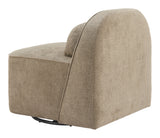 Kakao Olive Brown Swivel Chair