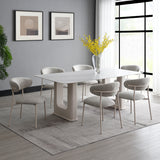 Kalam Beige Dining Table - Ornate Home