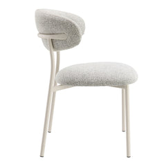 Kalam Gray & Beige Side Chair (Set of 2) - Ornate Home