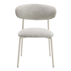 Kalam Gray & Beige Side Chair (Set of 2) - Ornate Home