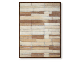 Kalanmore Brown/Tan/White Wall Art (Online Special Price) - Ornate Home