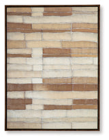 Kalanmore Brown/Tan/White Wall Art (Online Special Price) - Ornate Home