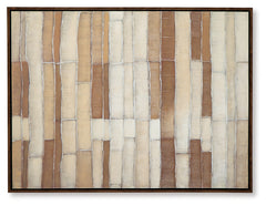 Kalanmore Brown/Tan/White Wall Art - Ornate Home