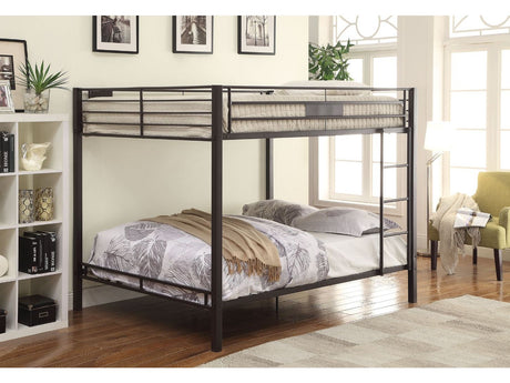 Kaleb Queen/Queen Bunk Bed - Ornate Home