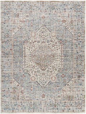 Kalei Beige & Blue Area Rug - Clearance - Ornate Home