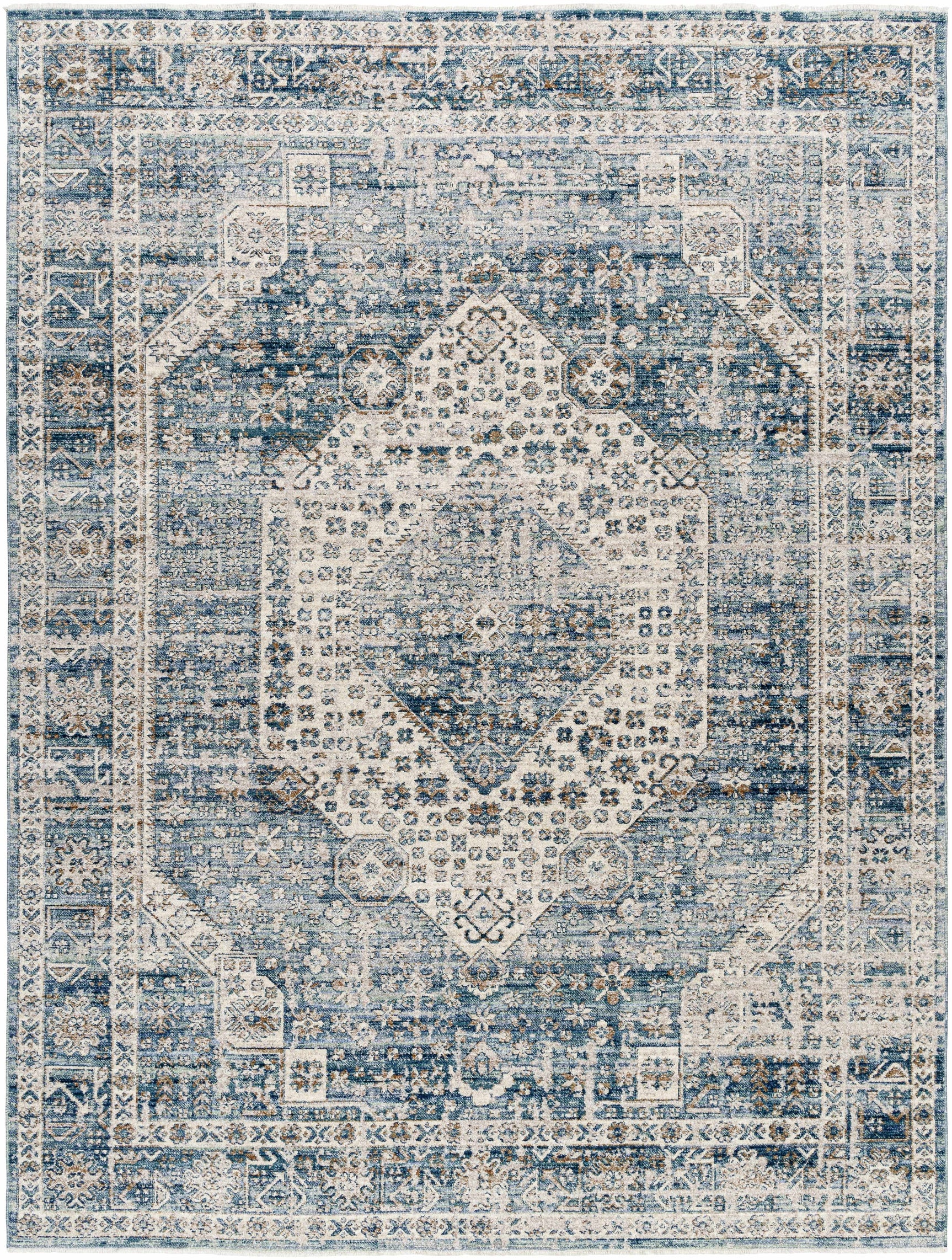Kalei Blue Area Rug - Clearance - Ornate Home