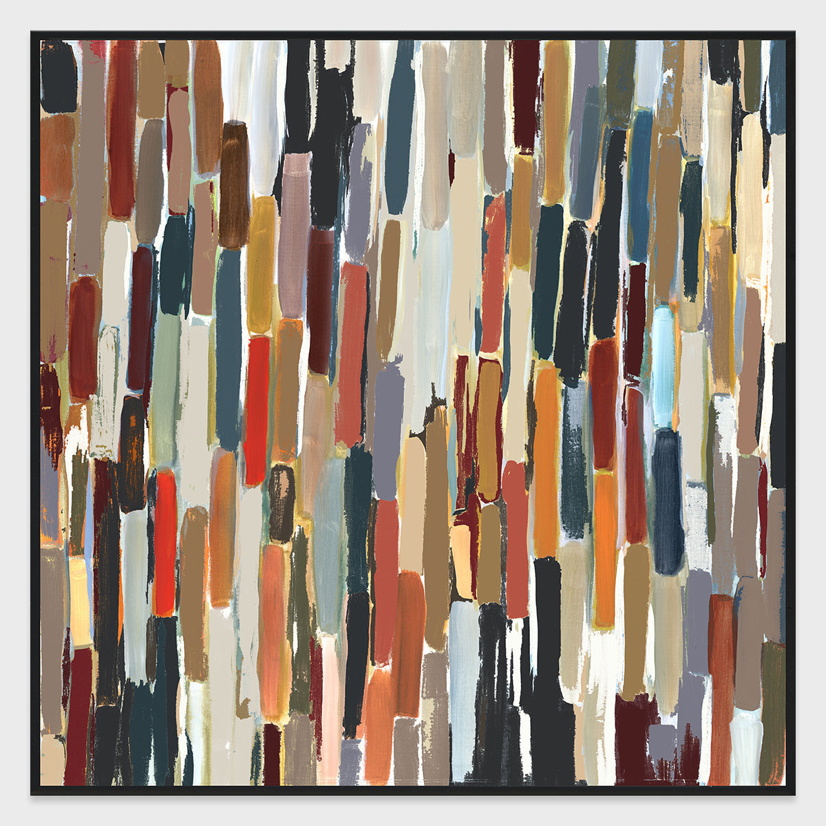 Kaleidoscope II Multicolor Painting Art by Buddy Whitlock - Ornate Home