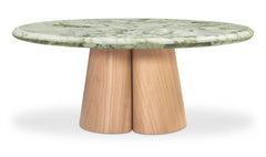 Kaleta Green Onyx Marble Coffee Table - Ornate Home