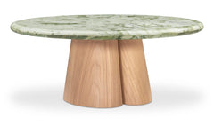 Kaleta Green Onyx Marble Coffee Table - Ornate Home