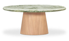 Kaleta Green Onyx Marble Coffee Table - Ornate Home