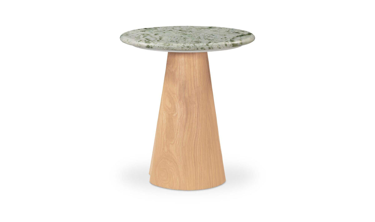 Kaleta Green Onyx Marble Side Table - Ornate Home