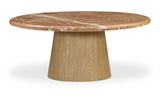 Kaleta Rosso Alicante Marble Coffee Table - Ornate Home