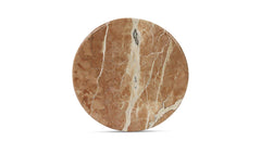 Kaleta Rosso Alicante Marble Side Table - Ornate Home